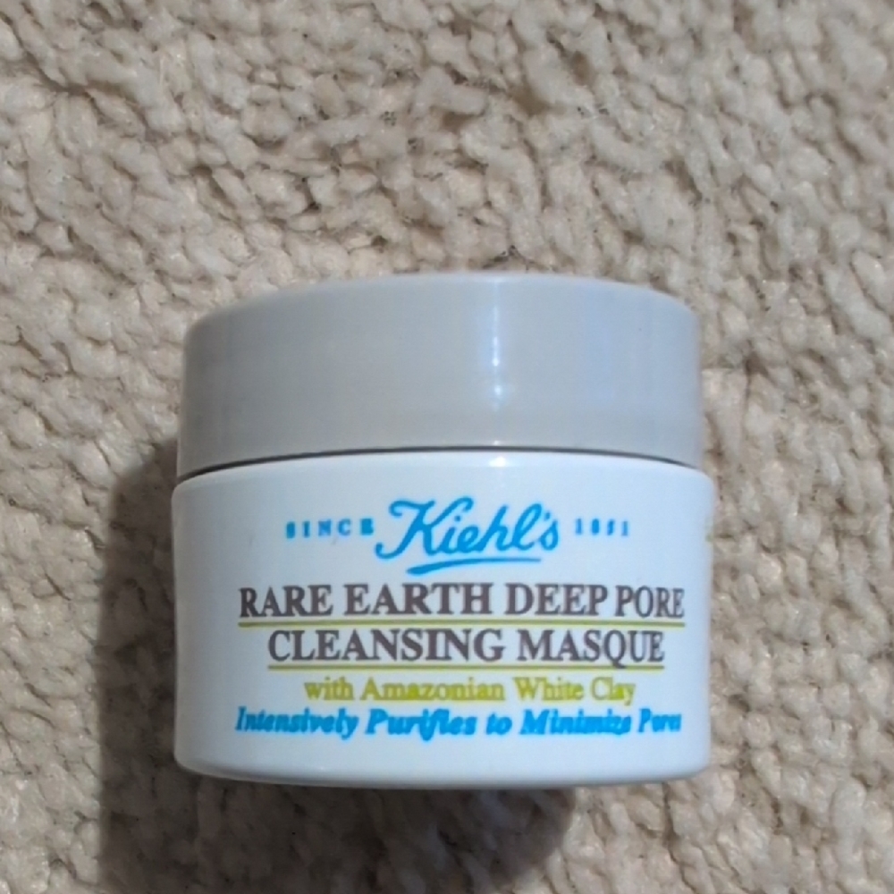 Kiehl's Rare Earth Cleansing Masque - White and Blue